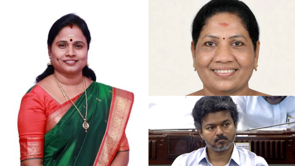 TVK Fields Defector Ex-MLAs Maragatham Kumaravel and Sathyabhama for Bypolls