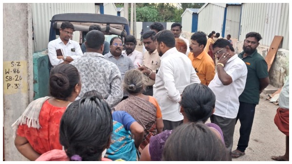 after-8-years-officials-inspect-coimbatore-sanitation-workers-tin-shed-settlement-following-oneind