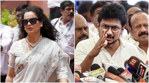 Kangana Ranaut attacks Udhayanidhi Kangana Ranaut Udhayanidhi BJP