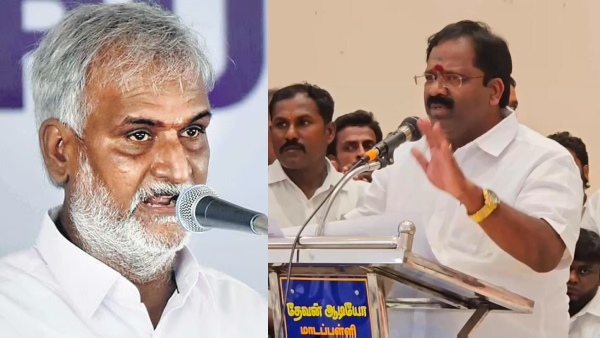 tvk-minister-ranjith-kumar-slams-ex-minister-sekar-babu-and-warns-he-will-be-taught-a-fitting-lesson