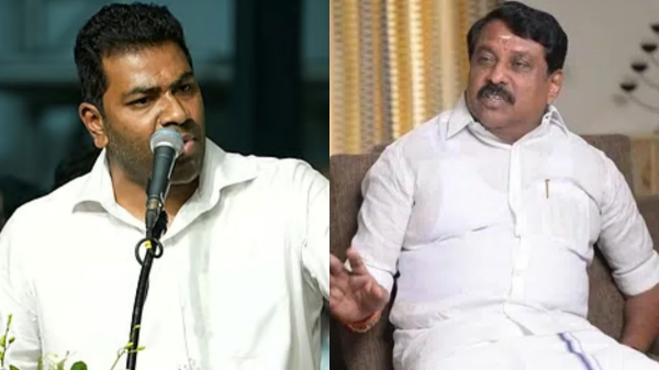 Nainar Nagendran by election aadhav arjuna