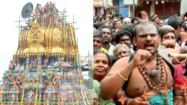 Madurai Meenakshi Temple Consecration Devotees Angry Over Lack of Theertham Distribution