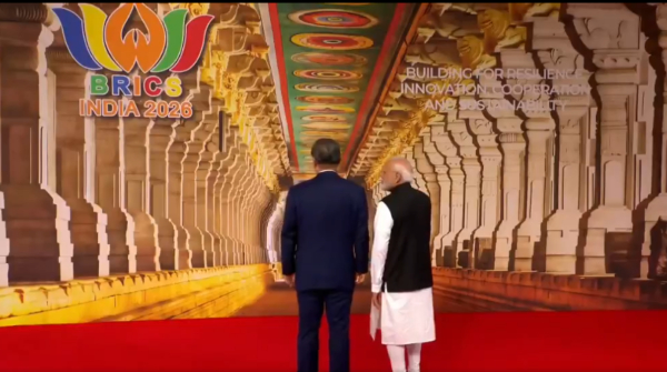 Rameswaram Temple Pillar Hall in BRICS Rameswaram Temple BRICS