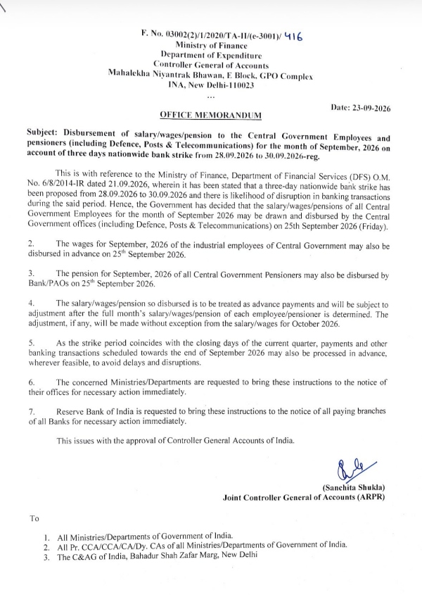 Salaries for Central Government Employees Tomorrow The Story Behind the FM s Master Move