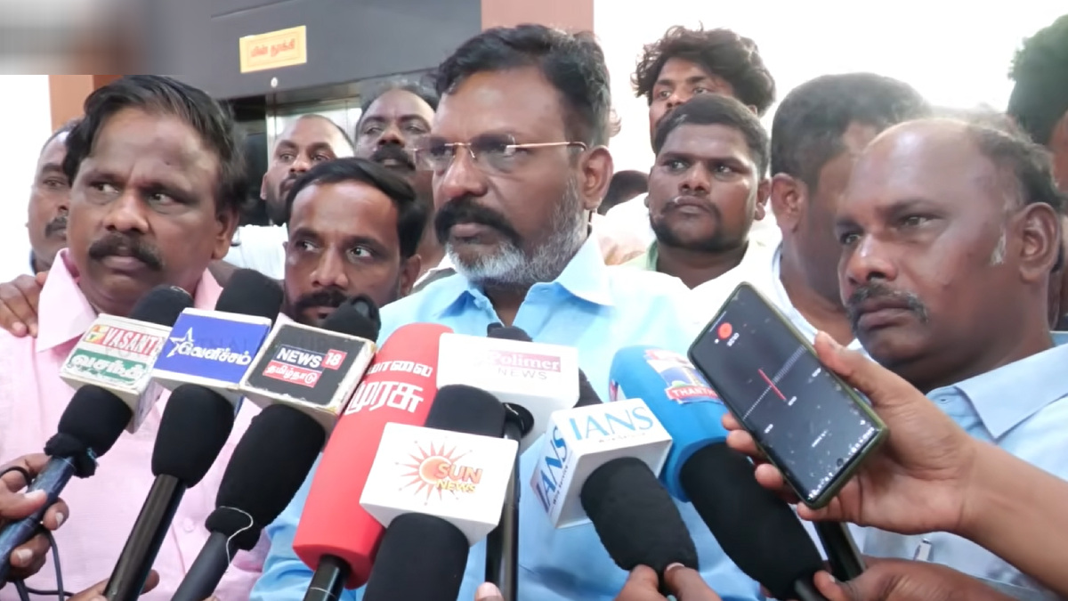கூட்டணி கருத்தை பெரிதுபடுத்த வேண்டாம்: திருமாவளவன்