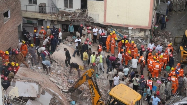 Delhi Delhi Building Collapse