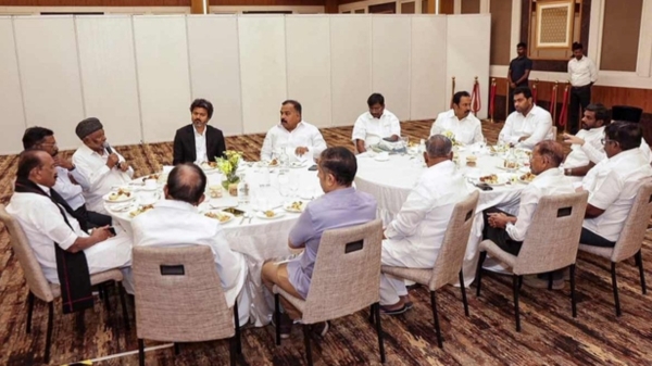TVK alliance parties meeting TVK Vijay VCK TVK alliance parties meeting TVK Vijay VCK