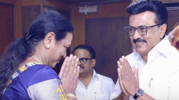 Premalatha vijayakanth Stalin DMDK DMK Alliance By Election