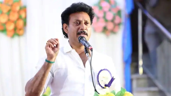 Anbil Mahesh DMK MK Stalin Anbil Mahesh DMK MK Stalin