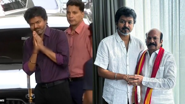 CM Vijay Visits Hospital