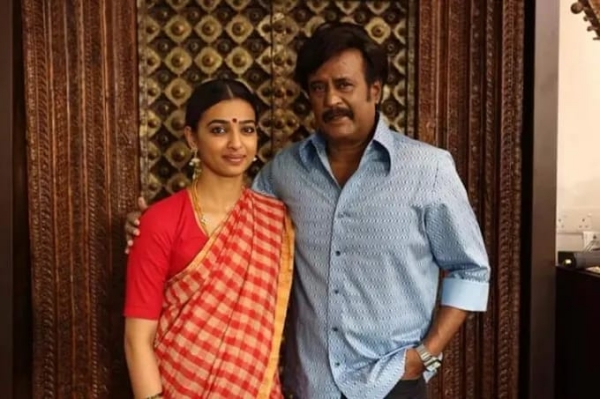 Actress Radhika Apte Rajinikanth