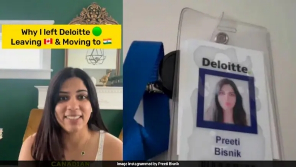 Well-paid job in Canada Indian woman settled abroad Quits job for her parents