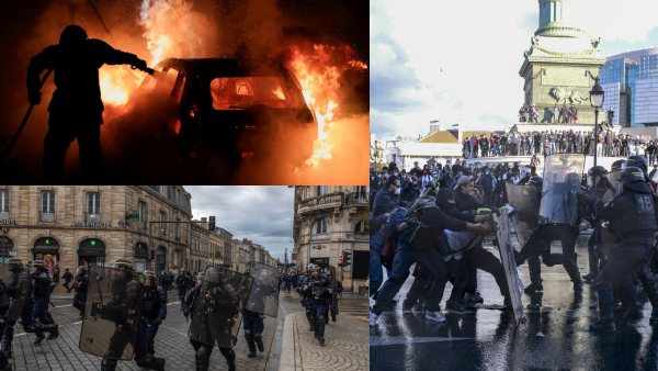France due to violence during youth protests nighttime curfew imposed France due to violence during youth protests nighttime curfew imposed