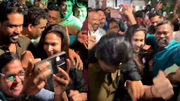Rajinikanth Daughter Soundarya Dances With Fans at Jailer 2 Celebration in Chennai