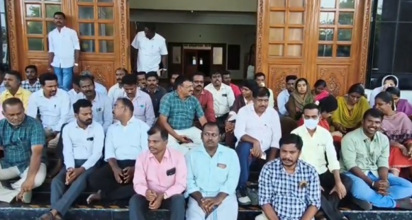 Why is there hesitation to arrest BJP leader who threatened a female government employee in Trichy Why is there hesitation to arrest BJP leader who threatened a female government employee in Trichy