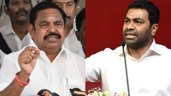 AIADMK Files Criminal Defamation Case Against TVK Minister Aadhav Arjuna Hearing on October 21 AIADMK Files Criminal Defamation Case Against TVK Minister Aadhav Arjuna Hearing on October 21