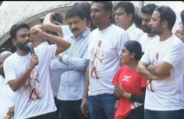 Cockroach Janata Party Protest