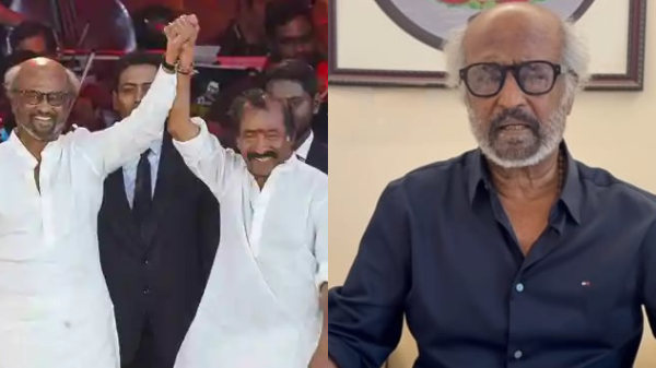 Deva Rajinikanth Sathyaraj M K Stalin Deva Rajinikanth Sathyaraj M K Stalin