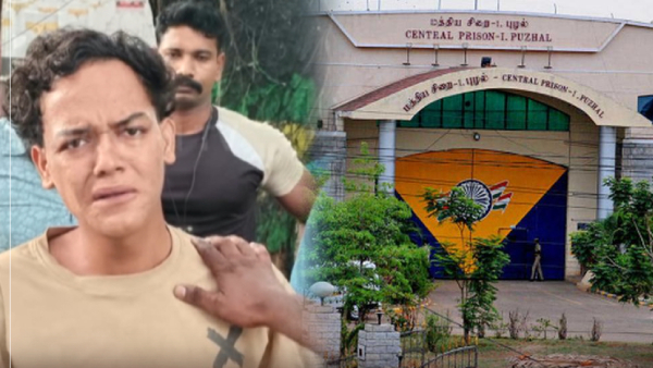 Puzhal jail Escape Nepalese Prisoner Sudip Bogati Scales Wall Using CCTV phone Cables