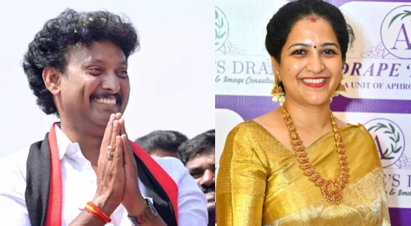 TN School Scam Twist CCB Raids Textile Businesswoman Shanmughapriya s Residence in Anbil Mahesh Case
