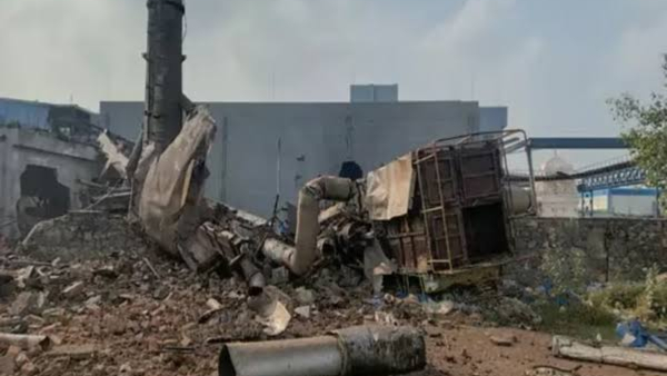 Sri City boiler blast Sri City boiler blast