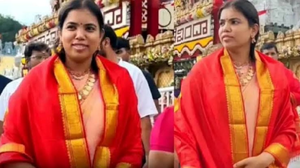 திருப்பதியில் அணிந்திருந்தது தங்க காசு மாலையா? விமர்சனங்களுக்கு அமைச்சர் கீர்த்தனா பதிலடி