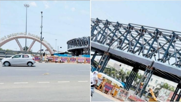 Kilambakkam Skywalk chennai Kilambakkam Update Chennai Infrastructure Kilambakkam Skywalk chennai Kilambakkam Update Chennai Infrastructure