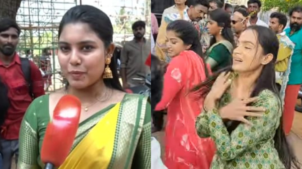 Kulasai Mutharamman Kulasai Dasara Tamil Television Serial Actresses Alya Manasa Tamil Cinema