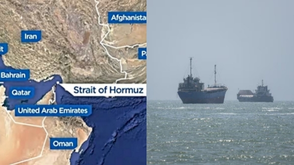Strait of Hormuz missile attack Oman Indian Embassy Strait of Hormuz missile attack Oman Indian Embassy