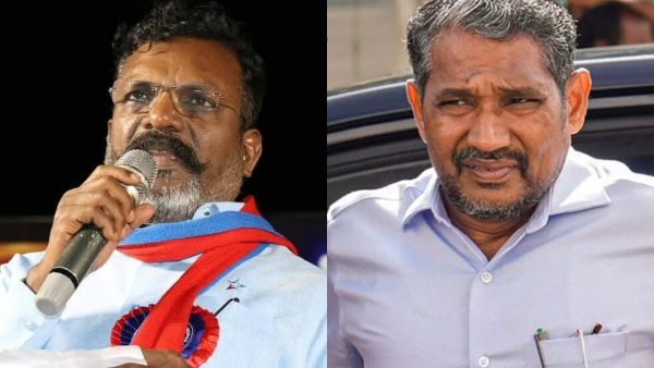 Youngsters Flock Wherever Thirumavalavan Goes Like Flies Swarming Minister Vanni Arasu