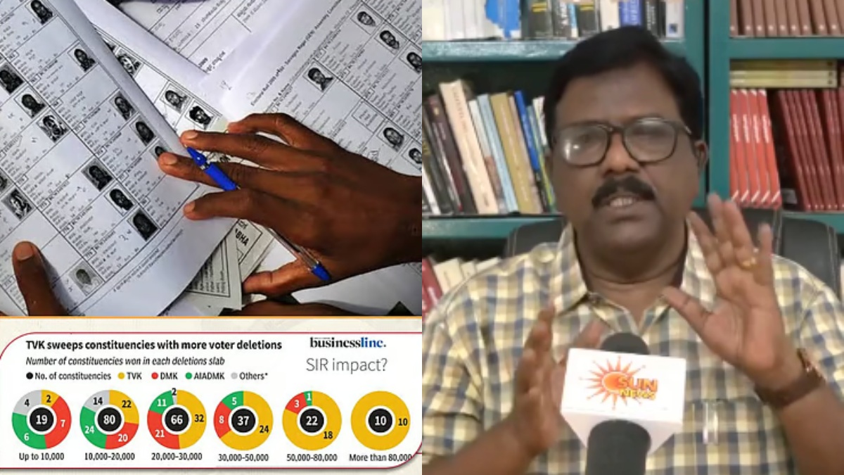 SIR நடவடிக்கை தவெக வெற்றிக்கு உதவியதாக விசிக எம்.பி குற்றச்சாட்டு