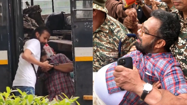 CPIM MP John Brittas Alleges Assault by Delhi Police CRPF During Jantar Mantar Protest CPIM MP John Brittas Alleges Assault by Delhi Police CRPF During Jantar Mantar Protest