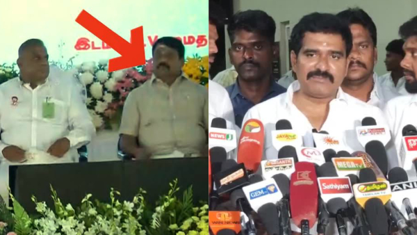 TVK Minister CTR Nirmal Kumar Criticises Nainar Nagendran s Seating on Dais at PM Modi Event TVK Minister CTR Nirmal Kumar Criticises Nainar Nagendran s Seating on Dais at PM Modi Event