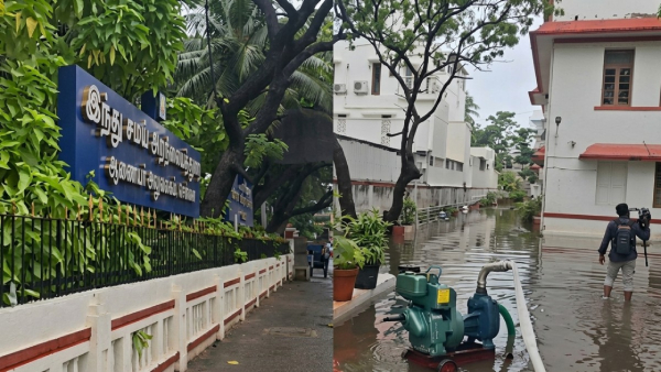 Sekar Babu HRCE Rain