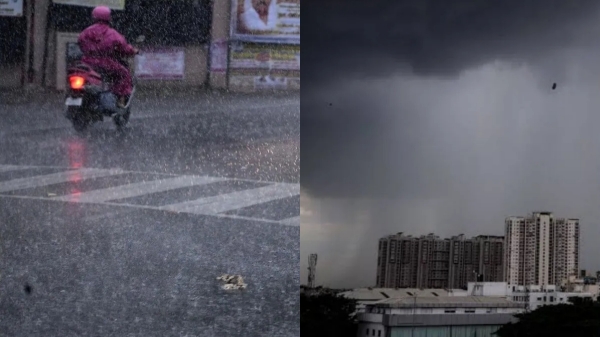 Northeast Monsoon rain chennai