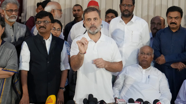 Rahul Gandhi Warns of Major Protests Rahul Gandhi Major Protests Against Modi govt