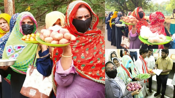 Ramanathapuram Collector Office Muslim Women Seervarisai Trays