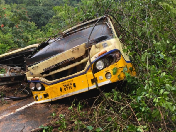 Nilgiris bus accident