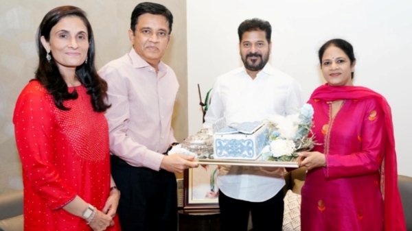 Kalanithi Maran Anirudh Kavya Reception Revanth Reddy