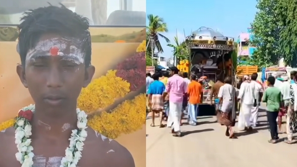 Request made to Chief Minister Vijay by a student in Kallakurichi who lost both his parents