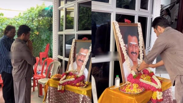 Surya visits Deva home