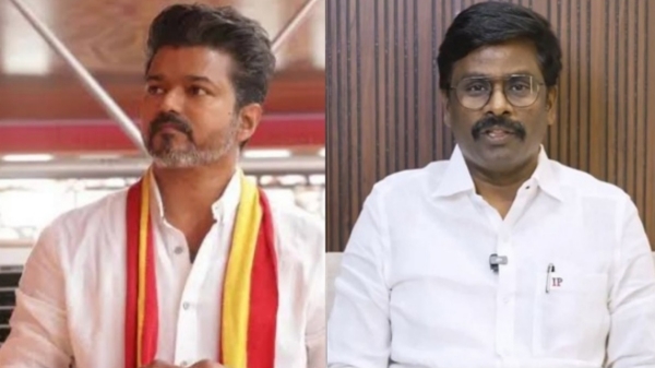DMK Vijay Kaththi Jail