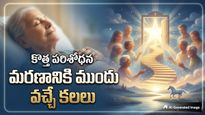 చనిపోయే ముందు అందరికీ ఒకేలాంటి కలలు వస్తాయా?