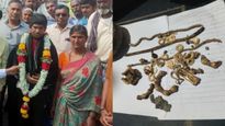 Lakkundi Gold Treasure: బయటపడ్డ 600 ఏళ్ల నాటి ఆభరణాలు-విలువెంతో తెలుసా..?