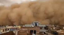 Rajasthan Dust Storm : పగలును రాత్రి చేసేసిన ఇసుక తుఫాన్..! వైరల్ వీడియో..!