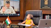 నవ్వకుండా ఉండలేరన్న సీఎం చంద్రబాబు.. చిన్నారి వీడియో వైరల్ ! 