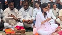 క్రెడిట్ పాలిటిక్స్.. ఓకే రోడ్డుకు 12 గంటల్లో రెండుసార్లు శంకుస్థాపన !!