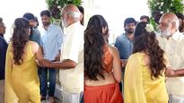హీరోయిన్ల చేతులు పట్టుకుని లాగిన సీనియర్ డైరెక్టర్.. నెటిజన్లు ఫైర్! (వీడియో)