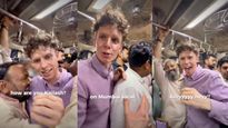 Viral Video: రద్దీ రైలులో ఇరుక్కుపోయిన విదేశీయుడు.. షాకింగ్ రియాక్షన్ వైరల్