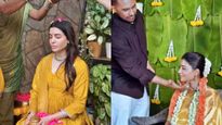 సమంత సీమంతం ఫంక్షన్ చూశారా..? సంప్రదాయ పద్దతిలో.. ఫొటోలు వైరల్..